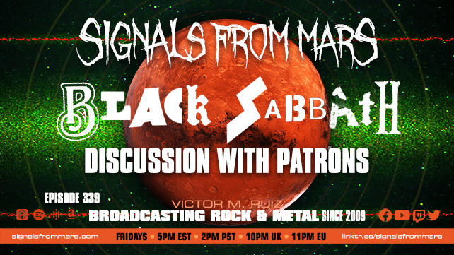 Signals From Mars - Episode 339- Black Sabbath Discussion