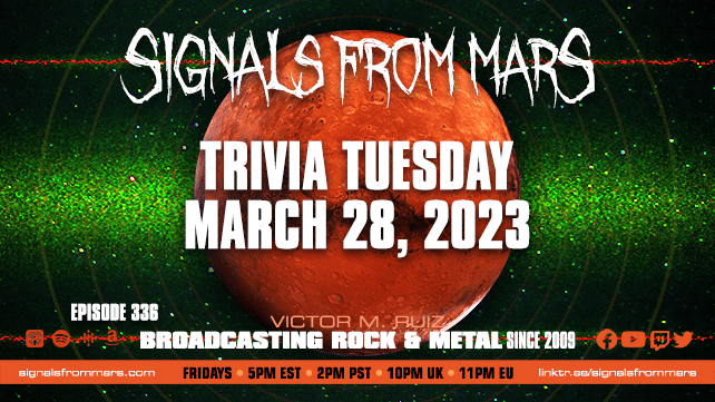 Signals From Mars Episode 336 Black Sabbath Trivia Tuesday