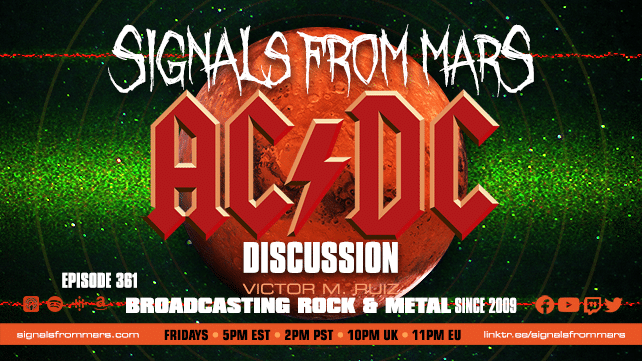 Signals From Mars Episode 361 AC/DC Album Discussion