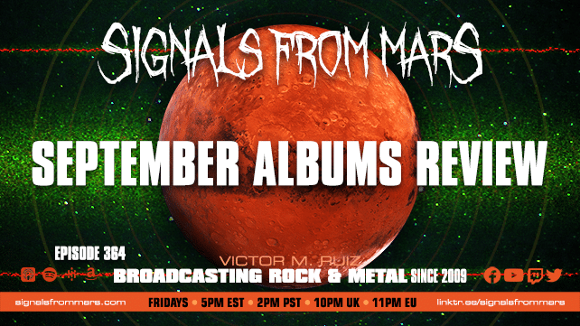 Signals From Mars Episode 364 September Albums Review September 2023 Albums Review