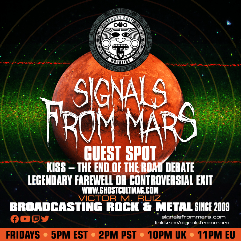 Signals From Mars Ghost Cult Magazine Kiss