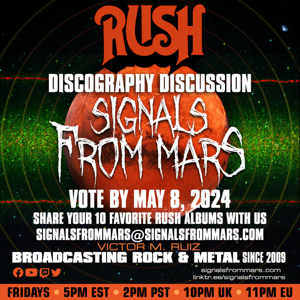 Signals From Mars Rush Albums Countdown Voting
